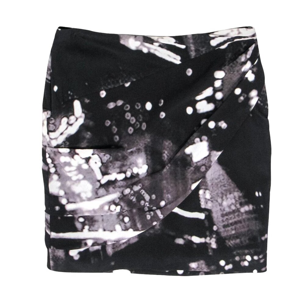 Nicole Miller Silk Mini Skirt